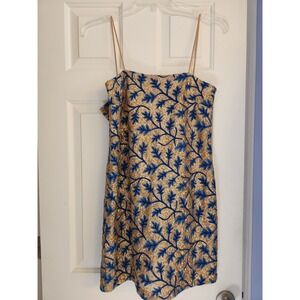 the odells dress Gold And Blue